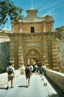 gate to Mdina